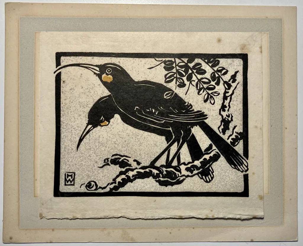 Hilda Wiseman (1894-1942) 'Huias', Image 1++